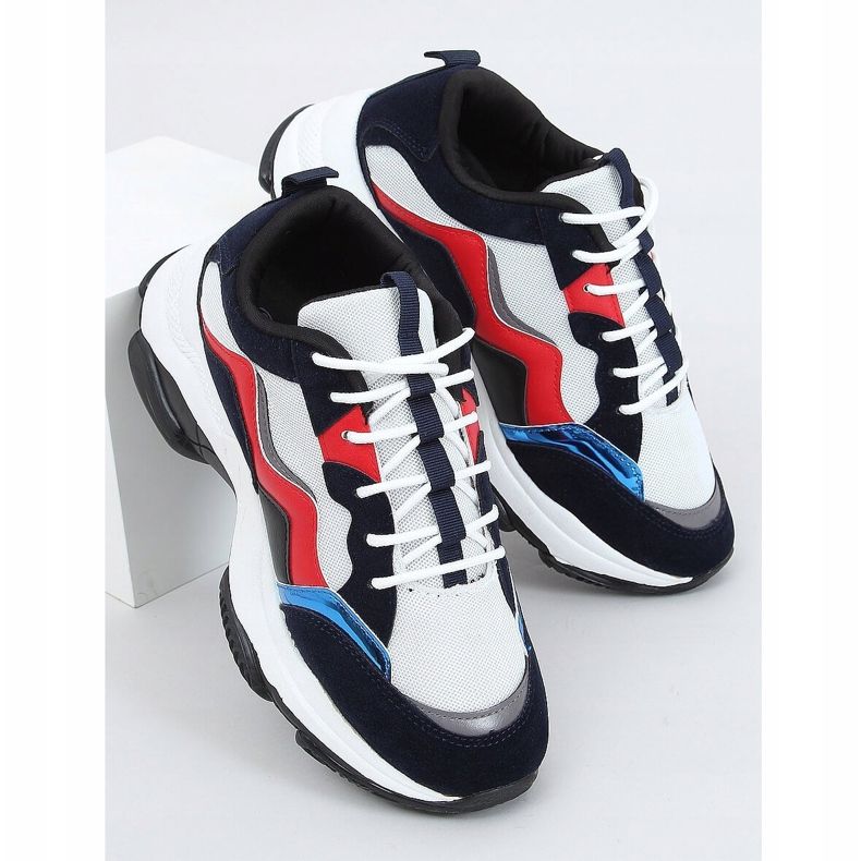 Chaussures de sport multicolores 1033 Blanc 1
