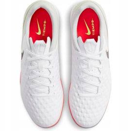 Nike Tiempo Legend 8 Academy Tf AT6100 106 chaussure de football blanche 1