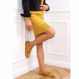 Mocassins Femme moutarde 8742 Jaune 3