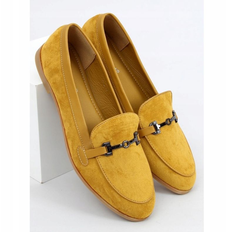 Mocassins Femme moutarde 8742 Jaune 1