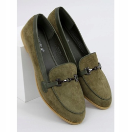 Mocassins femme verts 8742 Vert 1