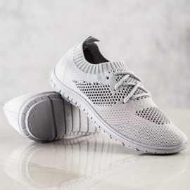 Baskets ajourées MCKEYLOR gris 2