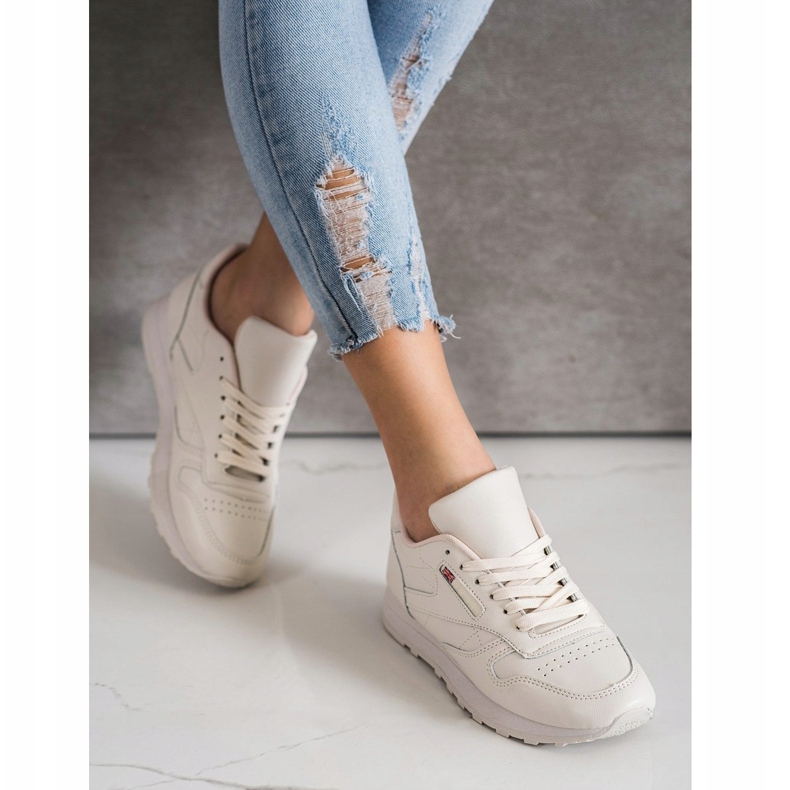 SHELOVET Baskets classiques beige 2 SHELOVET Baskets classiques beige 2