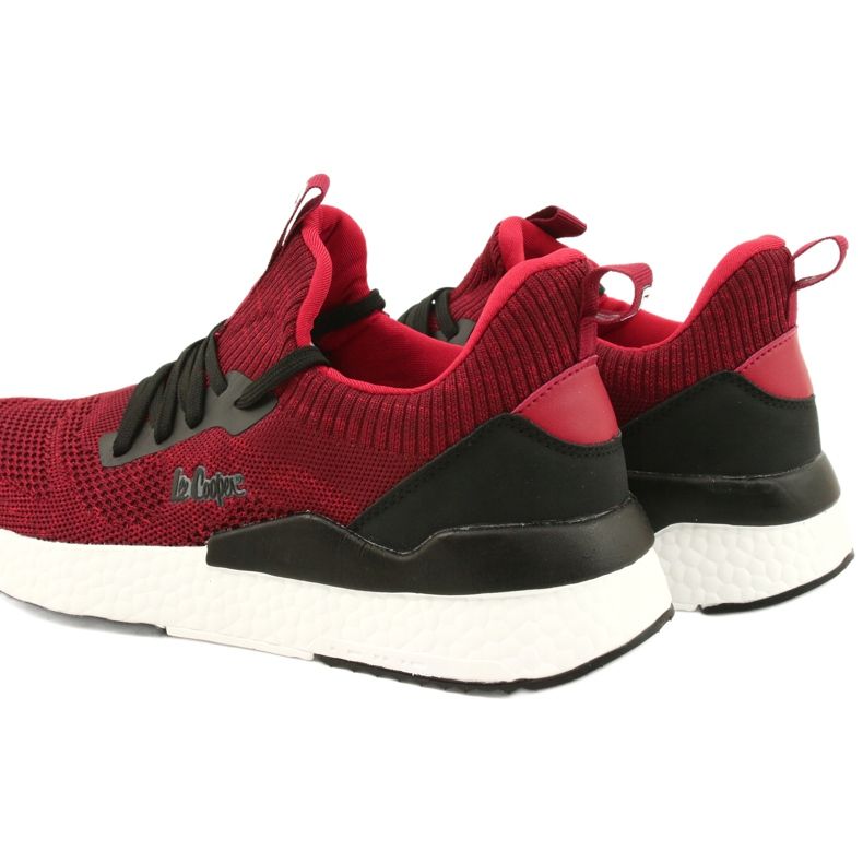 Lee Cooper Chaussures de sport pour hommes LCW-21-29-0173M Rouge le noir 4