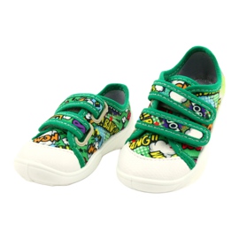 Baskets à scratch Befado Bang 907P122 multicolore vert 1