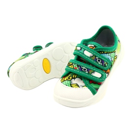 Baskets à scratch Befado Bang 907P122 multicolore vert 2