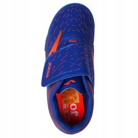 Chaussures de foot Joma Xpander 2104 Tf Jr XPJS2104TFV noir, bleu, orange bleu 1