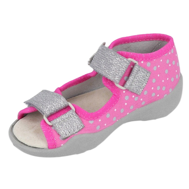 SANDALES FILLE PAPI BEFADO 342P016 rose 2