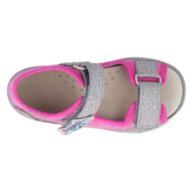 SANDALES FILLE PAPI BEFADO 342P016 rose 3