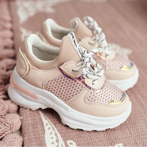 FRROCK Chaussures de sport roses Matylda pour enfants 1