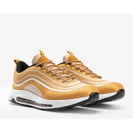 Baskets de sport homme Keyon dorées d'or 1 Baskets de sport homme Keyon dorées d'or 1