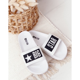 Chaussons Enfant Big Star DD374151 Blanc blanche 2