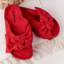 PB2 Tongs Little Wendy rouges pour enfants 1 PB2 Tongs Little Wendy rouges pour enfants 1