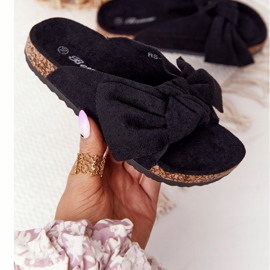 PB2 Chaussons Enfant Noir Sur Noir Little Wendy 2