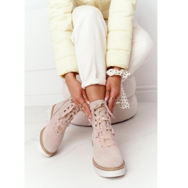 Boots Daim Ajourées Maciejka Beige 05033-04 brun 6