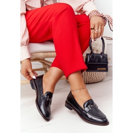 Mocassins Femme Sergio Leone PB253 Noir 2