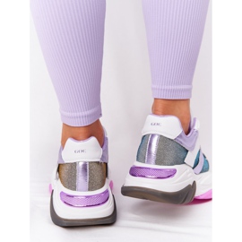 Chaussures de Sport à Grandes Semelles GOE HH2N4038 Blanc-Violet blanche 1 Chaussures de Sport à Grandes Semelles GOE HH2N4038 Blanc-Violet blanche 1