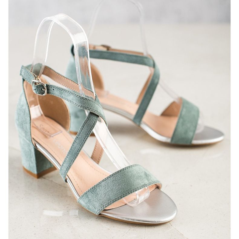 Sandales à lanières Sergio Leone multicolore bleu 1