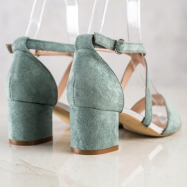 Sandales à lanières Sergio Leone multicolore bleu 4
