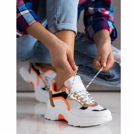 SHELOVET Baskets colorées à la mode multicolore 2