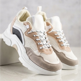 SHELOVET Baskets colorées à la mode multicolore 3