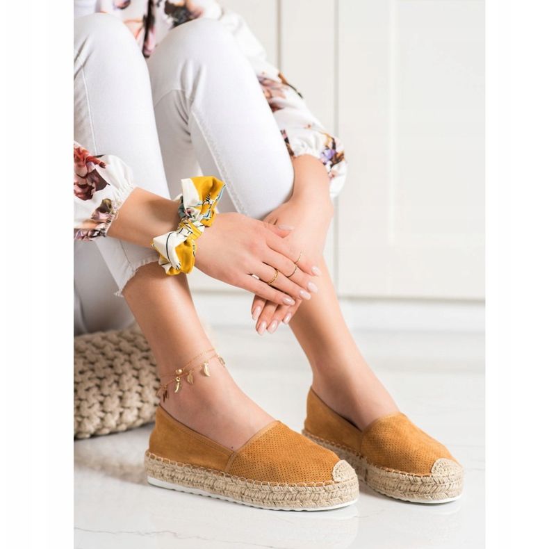 Seastar Espadrilles Ajourées En Daim brun 1