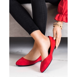 Ballerines Sergio Leone classiques rouge 3