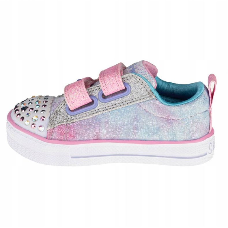 Chaussure Skechers Shuffle Lite Sweet Supply Jr 20320N-LPMT le noir multicolore 1