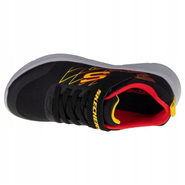 Skechers Microspec Texlor Jr 403770L-BKRD le noir 2