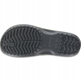 Chaussons Crocs Crocband Flip vert graphite 11033 OA1 multicolore 3