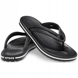 Crocs Crocband Flip W noir 206100 001 le noir 1