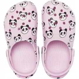 Crocs for kids Classic Panda Print Clog rose clair 206999 6GD 1 Crocs for kids Classic Panda Print Clog rose clair 206999 6GD 1