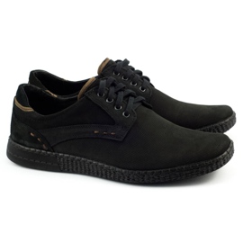 KOMODO Chaussures décontractées pour hommes 848 noir brun le noir 3
