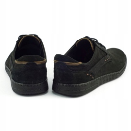 KOMODO Chaussures décontractées pour hommes 848 noir brun le noir 5