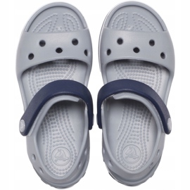 Sandales Crocs pour enfants Crosband Sandal Kids gris-bleu marine 12856 01U 1