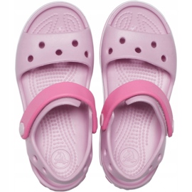 Sandales Crocs pour enfants Crocband Sandal Kids rose 12856 6GD 1