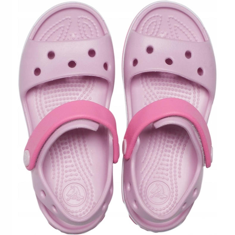 Sandales Crocs pour enfants Crocband Sandal Kids rose 12856 6GD 1