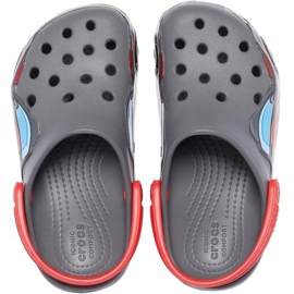 Crocs kids Fl Truck Band Clog gris 207 074 0DA multicolore 1 Crocs kids Fl Truck Band Clog gris 207 074 0DA multicolore 1