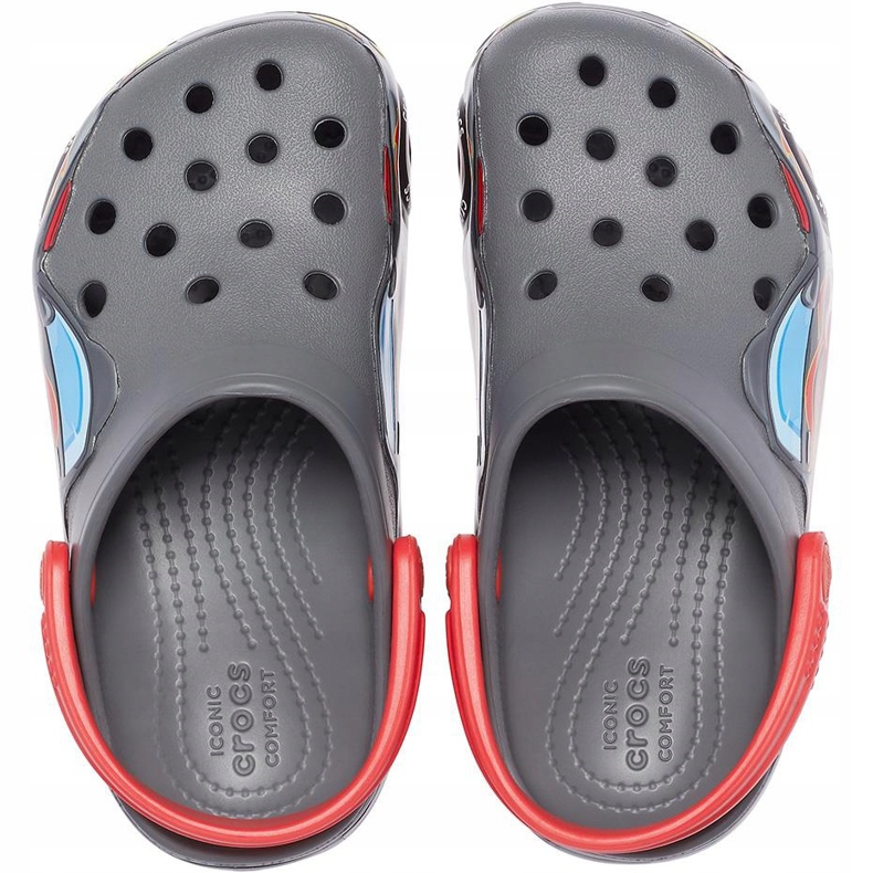 Crocs kids Fl Truck Band Clog gris 207 074 0DA multicolore 1 Crocs kids Fl Truck Band Clog gris 207 074 0DA multicolore 1