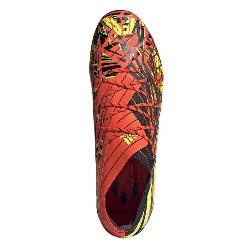 Chaussures de football Adidas Nemeziz Messi.1 Fg M FW7323 bleu marine, multicolore multicolore 2