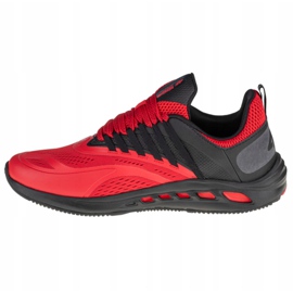 4F Hommes Gecko M D4L21-OBMS102 62S chaussures le noir rouge 1