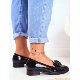 Mocassins Laqués Vinceza 21-10527 Noir 2