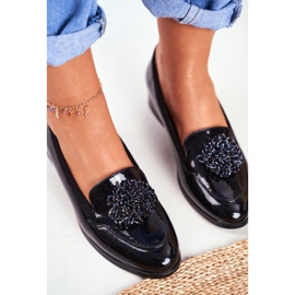 Mocassins Laqués Vinceza 21-10527 Noir 1