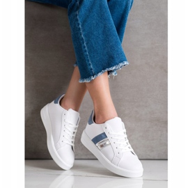 SHELOVET Baskets blanches décontractées 1