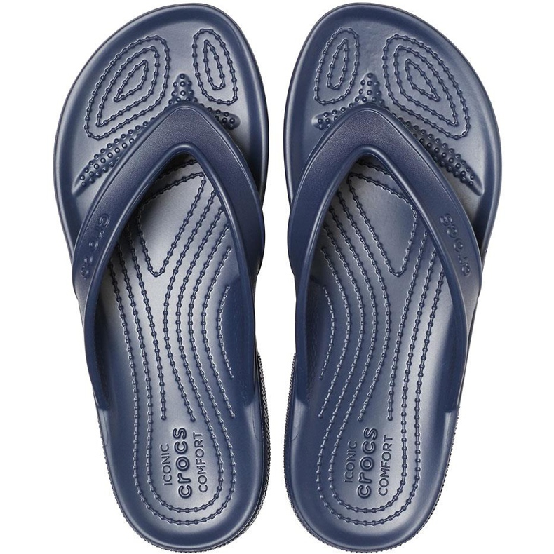 Chaussons Crocs Classic Ii Flip bleu marine 206119 410 1 Chaussons Crocs Classic Ii Flip bleu marine 206119 410 1
