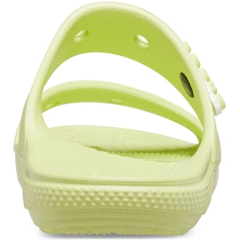 Chaussons Crocs Classic Jaune 206761 3U4 vert 2