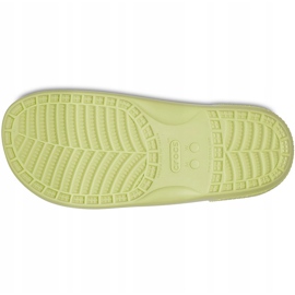 Chaussons Crocs Classic Jaune 206761 3U4 vert 3