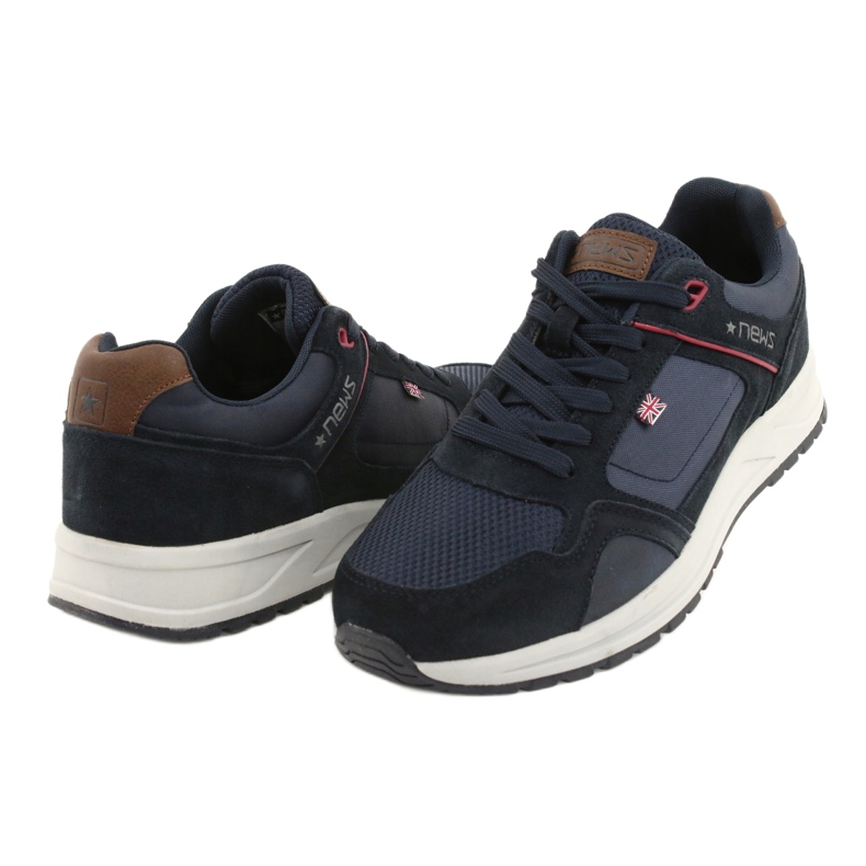 NEWS ACTUALITÉS ADI Chaussures de sport homme brun bleu marin 2