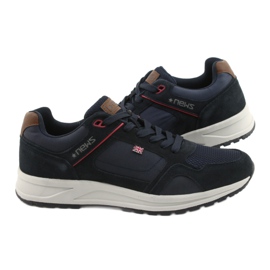 NEWS ACTUALITÉS ADI Chaussures de sport homme brun bleu marine 4