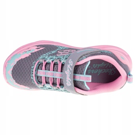 Chaussures Skechers Twisty Brights W 302301L-GYPK rose gris 2